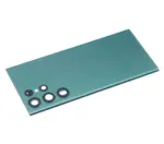 Capac Spate Sticla Samsung Galaxy S22 Ultra 5G OEM (No Logo) (Green) - imagine 4