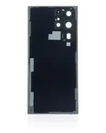 Capac Spate Sticla Samsung Galaxy S22 Ultra 5G OEM (No Logo) (Graphite) - imagine 3