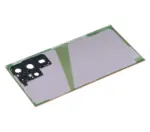 Capac Spate Sticla Samsung Galaxy S22 Ultra 5G OEM (No Logo) (Red) - imagine 5