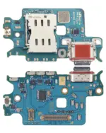 Placa incarcare cu cititor SIM Samsung Galaxy S22 5G (S9010)(Versiune Dual Card) - imagine 2