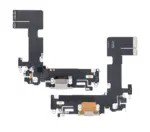 Cablu Flex Port Incarcare Cu Placa iPhone 13 Premium (Pink) - imagine 2