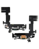 Cablu Flex Port Incarcare Cu Placa iPhone 13 Premium (Green) - imagine 4