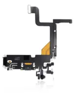 Cablu Flex Port Incarcare Cu Placa iPhone 13 Pro Premium (Green) - imagine 3