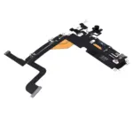 Cablu Flex Port Incarcare Cu Placa iPhone 13 Pro Premium (Green) - imagine 4