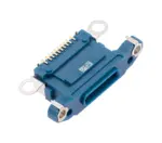 Port Incarcare iPhone 13 / 13 Mini (Blue) - imagine 3