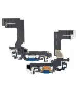 Cablu Flex Port Incarcare Cu Placa iPhone 13 Mini Premium (Blue) - imagine 4