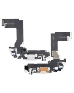 Cablu Flex Port Incarcare Cu Placa iPhone 13 Mini Premium (Starlight) - imagine 2