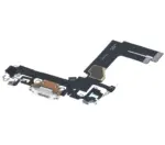 Cablu Flex Port Incarcare Cu Placa iPhone 13 Mini Premium (Starlight) - imagine 3