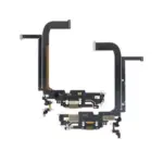 Cablu Flex Port Incarcare Cu Placa iPhone 13 Pro Max Premium (Gold) - imagine 2