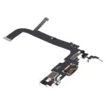 Cablu Flex Port Incarcare Cu Placa iPhone 13 Pro Max Premium (Gold) - imagine 3