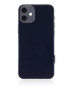 Carcasa Spate iPhone 12 Mini AMPlus (No Logo) (Black) - imagine 3