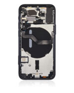 Carcasa Spate iPhone 12 Mini AMPlus (No Logo) (Black) - imagine 4