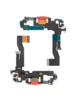 Cablu Flex Port Incarcare Cu Placa iPhone 12 / 12 Pro Premium (Red) - imagine 4
