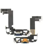 Cablu Flex Port Incarcare Cu Placa iPhone 12 Mini Premium (Blue) - imagine 2