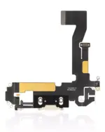Cablu Flex Port Incarcare Cu Placa iPhone 12 / 12 Pro Premium (Gold) - imagine 2