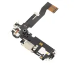 Cablu Flex Port Incarcare Cu Placa iPhone 12 / 12 Pro Premium (Gold) - imagine 4