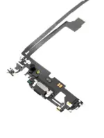 Cablu Flex Port Incarcare Cu Placa iPhone 12 Pro Max Premium (Blue) - imagine 3