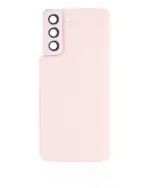 Capac Spate Sticla Samsung Galaxy Galaxy S21 5G (Fara Logo) (Phantom Pink) - imagine 2