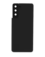 Capac Spate Sticla Samsung Galaxy S21 Plus Service Pack Original (Phantom Black) - imagine 2