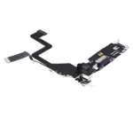Cablu Flex Port Incarcare Cu Placa iPhone 14 Pro Premium (Deep Purple) - imagine 3