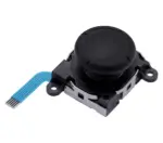3D Analog Joystick Cap Thumbstick Joy Con Controller Controller Nintendo Switch / Lite / OLED (Black) - imagine 3