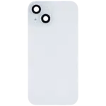 Capac Spate Sticla iPhone 15 Aftermarket (No Logo) (Blue) - imagine 3