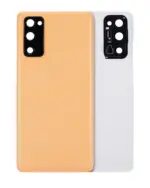 Capac Spate Sticla Samsung Galaxy S20 FE 5G OEM (Cloud Orange) - imagine 3