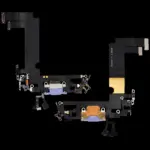 Cablu Flex Port Incarcare Cu Placa iPhone 12 Mini Premium (Purple) - imagine 2