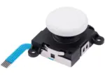 3D Analog Joystick Cap Thumbstick Joy Con Controller Nintendo Switch / Lite / OLED (White) - imagine 3