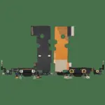 Cablu Flex Port Incarcare Cu Placa iPhone 8 Premium (Gray) - imagine 2
