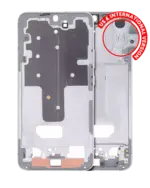 Carcasa Mijloc Samsung Galaxy S22 Plus 5G (White) - imagine 4