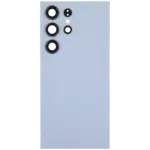 Capac Spate Sticla Samsung Galaxy S24 Ultra 5G OEM (No Logo) (Titanium Blue) - imagine 2
