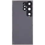 Capac Spate Sticla Samsung Galaxy S24 Ultra 5G OEM (No Logo) (Titanium Gray) - imagine 3