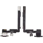 Cablu Flex Port Incarcare Cu Placa iPhone 16 Pro Max Premium (Black) - imagine 2