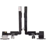 Cablu Flex Port Incarcare Cu Placa iPhone 16 Pro Max Premium (White) - imagine 2