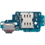 Placa incarcare cu cititor SIM Samsung Galaxy S24 Ultra 5G (S9280) (Versiune Dual Card) - imagine 2