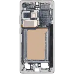 Carcasa Mijloc Mid-Frame Samsung Galaxy S25 Ultra (Titanium White Silver) - imagine 3