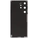 Capac Spate Sticla Samsung Galaxy S25 Ultra 5G OEM (No Logo) (Titanium White Silver) - imagine 3