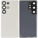 Capac Spate Sticla Samsung Galaxy S25 Ultra 5G OEM (No Logo) (Titanium Pink Gold) - imagine 4