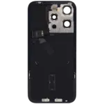 Capac Spate Sticla iPhone 15 Pro Refurbished (Blue Titanium) - imagine 4