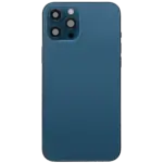 Carcasa Spate iPhone 12 Pro Max AMPlus (No Logo) (Pacific Blue) - imagine 2