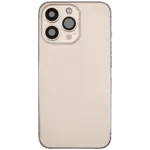 Carcasa Spate iPhone 13 Pro Refurbished (Gold) - imagine 3