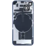 Capac Spate Sticla iPhone 14 Originala (Blue) - imagine 3