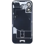 Capac Spate Sticla iPhone 16 Original (Teal) - imagine 3