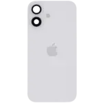 Capac Spate Sticla iPhone 16 Original (White) - imagine 2