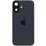 Capac Spate Sticla iPhone 16 Original (Black) - imagine 2
