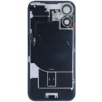 Capac Spate Sticla iPhone 16 Original (Black) - imagine 3