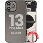 Carcasa Spate iPhone 13 Pro Max OEM (No Logo) (Graphite) - imagine 4