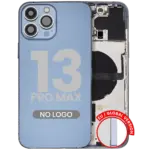 Carcasa Spate iPhone 13 Pro Max AMPlus (No Logo) (Sierra Blue) - imagine 4