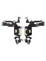 Cablu Flex Port Incarcare Cu Placa iPhone 11 Premium (White) - imagine 2